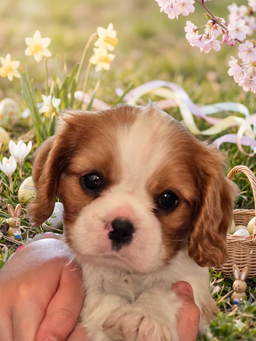 Du puits des sortileges - Cavalier King Charles Spaniel - Portée née le 13/02/2026