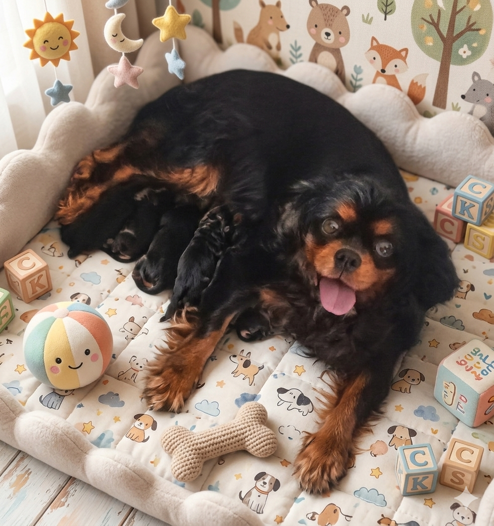 Du puits des sortileges - Chiots disponibles - Cavalier King Charles Spaniel